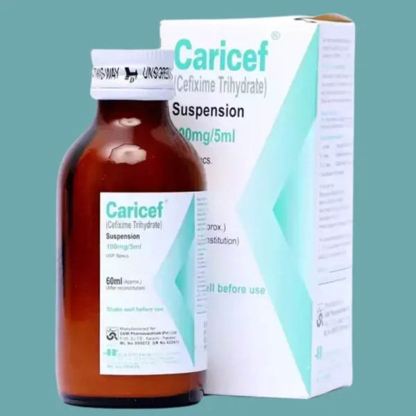 caricef syrup 100mg/5ml